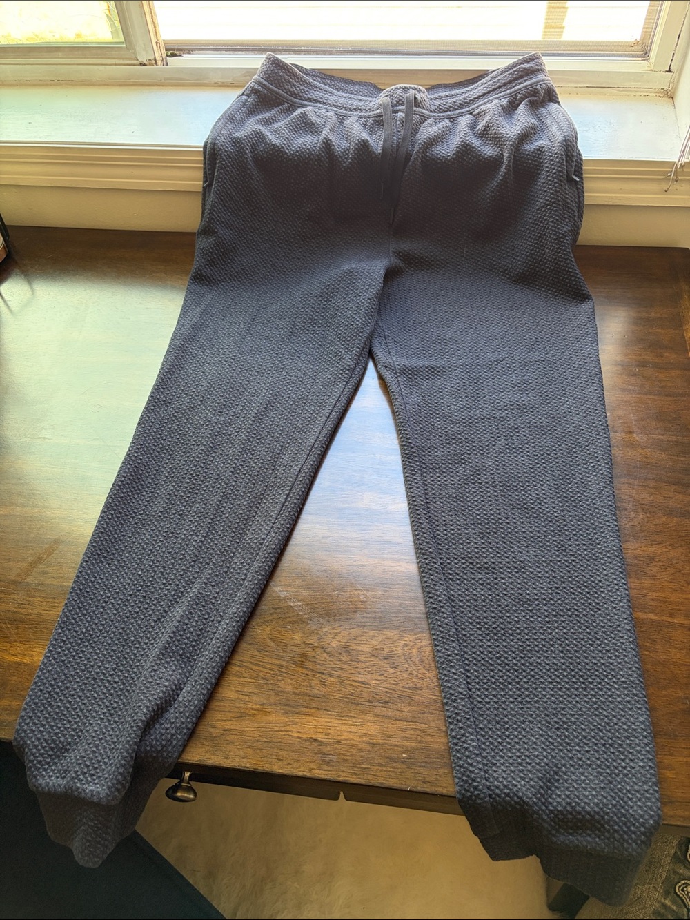 all in motion Men's Gray Knit Jogger Sweatpants